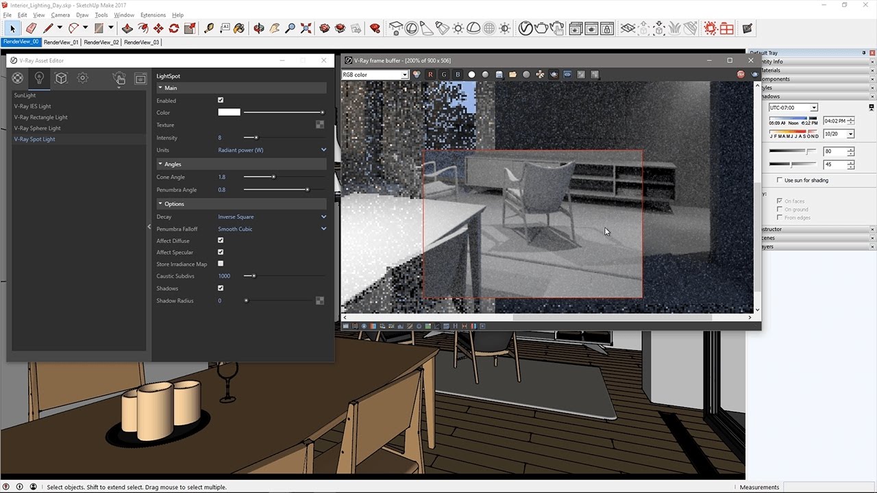 vray next for sketchup tutorial